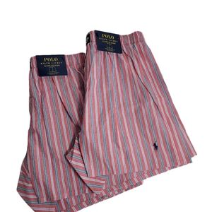 Bundle of 2 Polo Ralf Lauren Men's Classic Fit Boxer Shorts Underwear Sz M NWT